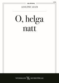 Julsång - O, helga natt Klaverutdrag Bb-dur