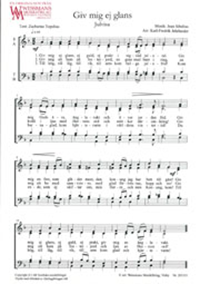 Giv mig ej glans/Julvisa