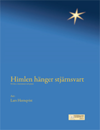 Himlen hänger stjärnsvart