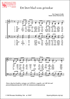 Ett litet blad som grönskar - SATB