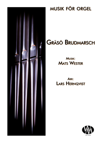 Gräsö Brudmarsch - orgel
