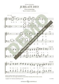Jubilate Deo Jubilate Deo