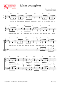 Julens goda gåvor - SATB