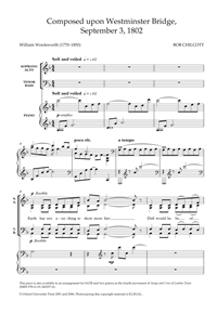 Composed upon Westminster Bridge, September 3, 1802