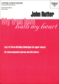 My true love hath my heart