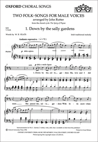 Two folk-songs for male voices from The Sprig of Thyme