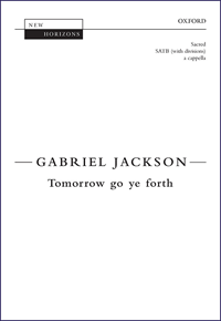 Tomorrow go ye forth