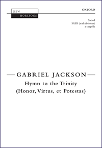 Hymn to the Trinity (Honor, Virtus, et Potestas)