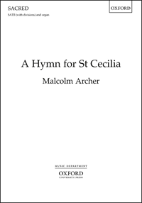 A Hymn for St Cecilia