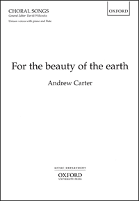 For the beauty of the earth